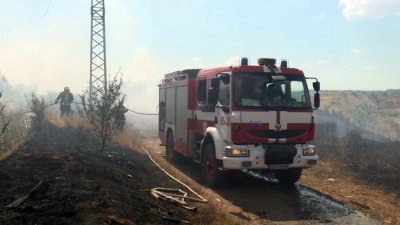 Пожарът край Кремиковци е потушен