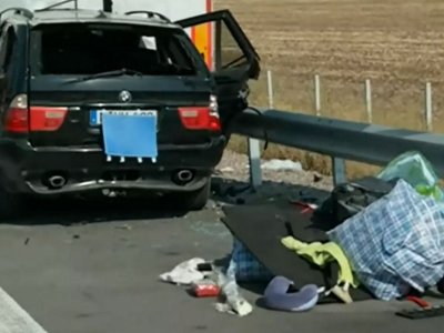 Баща с 6-месечно бебе са сред загиналите при кървавото меле с тир
