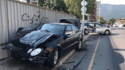 Страшна катастрофа в София