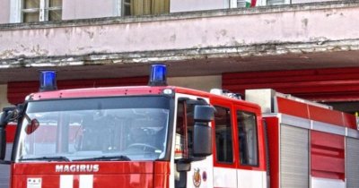 Пожар обхвана голяма площ край АМ "Тракия" в района на Пазарджик