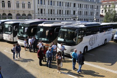 Протест: Автобусите спират на 28 септември