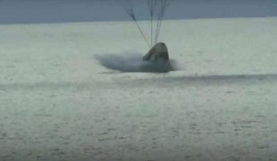 Космическите туристи се приводниха край Флорида (СНИМКИ)