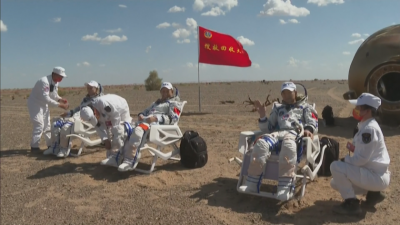 Китайска орбитална мисия се приземи в Гоби