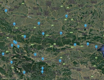 Ето къде пътните строители блокират днес пътищата (КАРТА)