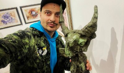 Иво Димчев си купи скулптура за 10 000 лв. от Вежди Рашидов