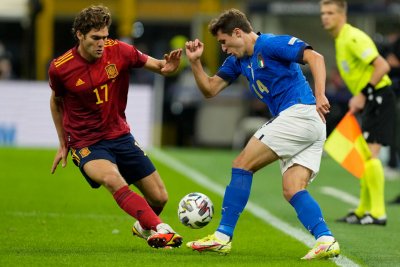 В исторически мач: Испания нокаутира еврошампиона насред Италия