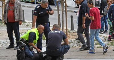 45-годишен арестуван за хулиганство на протеста в София