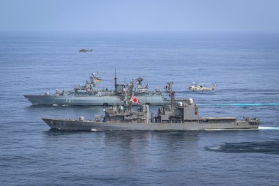 Япония и Германия със съвместни учения в Тихия океан