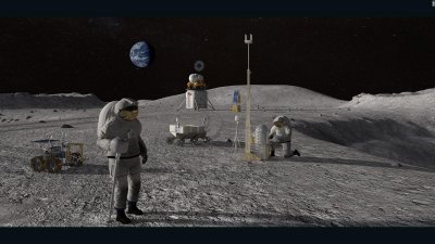 НАСА ще изпрати хора на Луната най-рано през 2025 г.