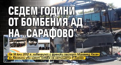 Седем години от бомбения ад на &bdquo;Сарафово&rdquo;