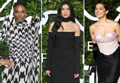 Холивудският Азис - Били Портър пак се изтупа в рокля на Британските награди за мода