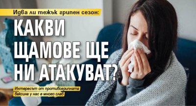 Идва ли тежък грипен сезон: Какви щамове ще ни атакуват?