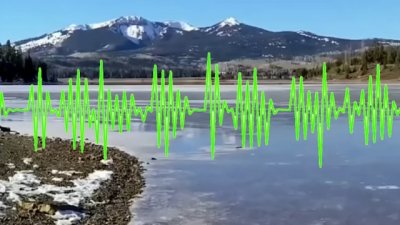 Странни звуци излизат от езеро в Колорадо