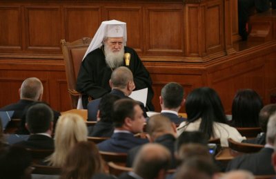 Патриархът отново не благослови новия парламент
