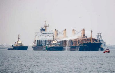 Два товарни кораба се сблъскаха в Балтийско море