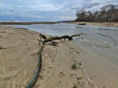 Устието на река Камчия се премести (СНИМКИ)