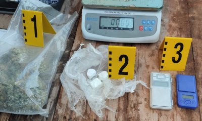 Рецидивист е задържан за притежаване на различни наркотични вещества