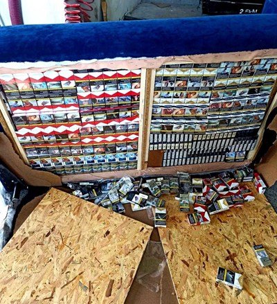 Полицията в Габрово иззе 270 хиляди къса контрабандни цигари