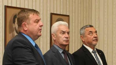 Каракачанов: Всяка партия от "малката коалиция" да подкрепи ГЕРБ индивидуално