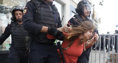 Над 630 са задържаните на протеста в Москва