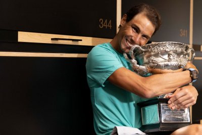 Шампионът на Откритото първенство на Австралия Рафаел Надал е изкушен