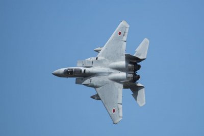 Боен самолет F 15 на военновъздушните сили на Япония е