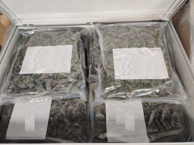 Над 17 кг марихуана откриха митнически служители в пратка с
