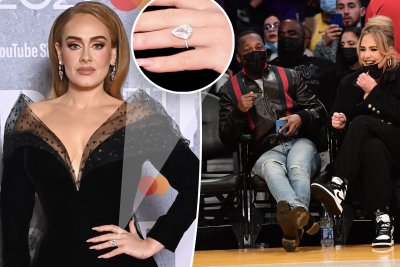 Адел която се превърна в големия победител на вечерта спечели