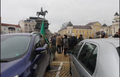 Поход на свободата и в София Няколко десетки коли ескортирани