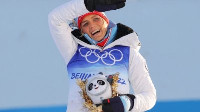 Първият златен медал в Пекин е за Норвегия Терезе Йохауг