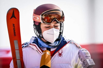 Звездата на алпийските ски при жените Микаела Шифрин регистрира втори