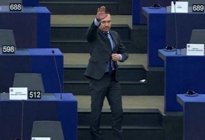 Евродепутатът Ангел Джамбазки който само преди броени дни бе избран