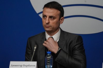 Кандидатът за президент на Българския футболен съюз Димитър Бербатов говори
