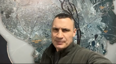Кметът на Киев Виталий Кличко показа ужасяващ клип как по