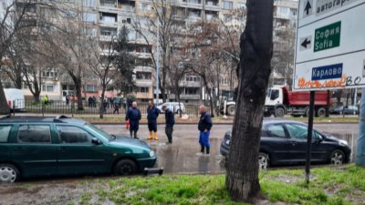Северен Пловдив на сухо заради тежка авария
