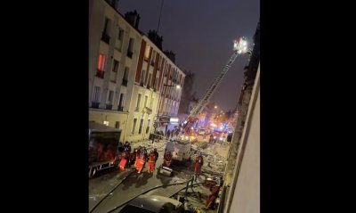 Експлозия и пожар в жилищна сграда в покрайнините на Париж