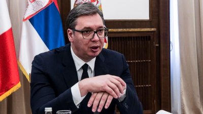 Сръбският президент Александър Вучич заяви днес че Сърбия ще се