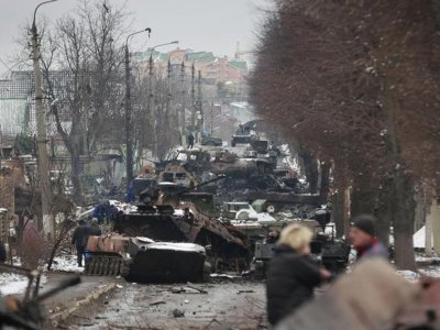 Властите в югоизточния украински град Мариупол в близост до границата