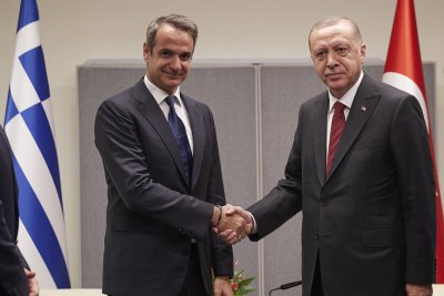 Ердоган посреща Мицотакис в неделя