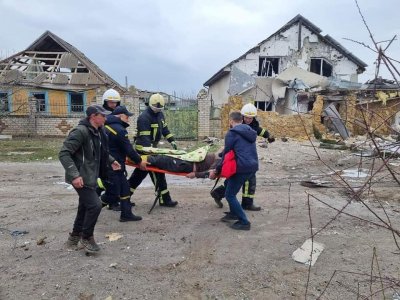 Тази нощ руските военни са обстреливаха южния украински град Николаев