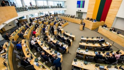 Литовският парламент днес въведе по строги мерки по време на