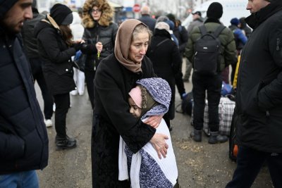 Два милиона и половина души са избягали от Украйна откакто