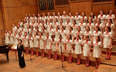 Ангелогласното ято на талантливите певци от Детския хор на БНР