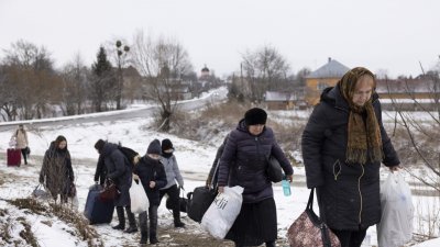 Част от българските граждани от Бердянск са били евакуирани през