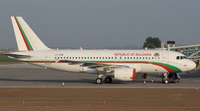 Правителственият самолет Еърбъс А319 който бе изпратен в Москва за