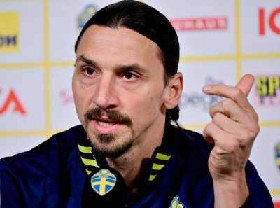 Нападателят на националния отбор на Швеция Златан Ибрахимович коментира войната