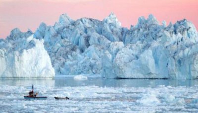 Гренландия се топи: Над 11 млрд. тона лед станаха на вода