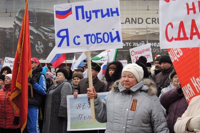 Одобрението към политиката на руския президент Владимир Путин в България