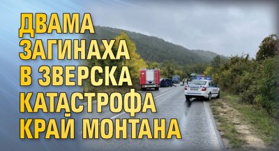 Двама загинаха в зверска катастрофа край Монтана