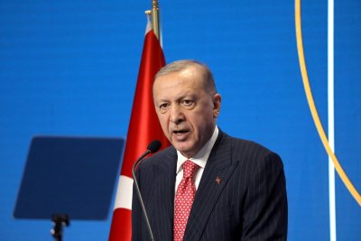 Турският президент Реджеп Тайип Ердоган и украинският му колега Владимир